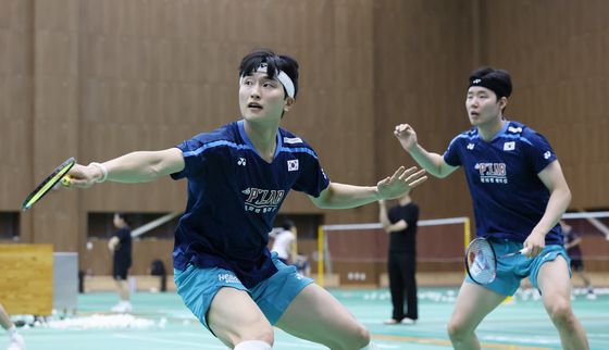 환상 호흡 자랑하는 남자 복식 세계 1위 김원호·서승재