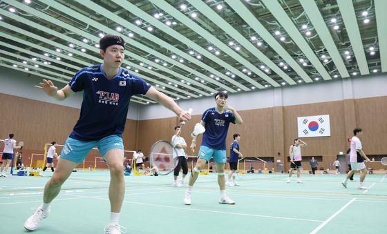 환상 호흡 자랑하는 남자 복식 세계 1위 김원호·서승재