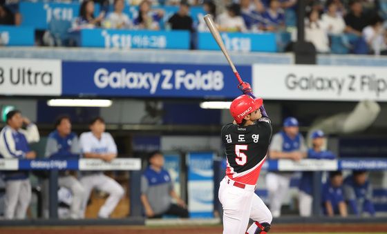 KIA 김도영, 마침내 '시즌 40호' 홈런