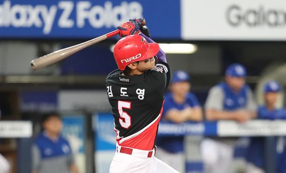 쾅! 김도영, 시즌 40호 홈런