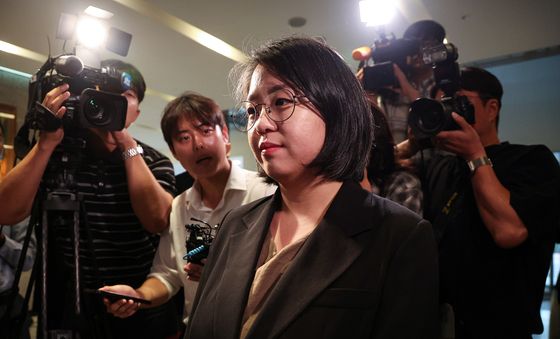 출근하는 용혜인 장관 후보자