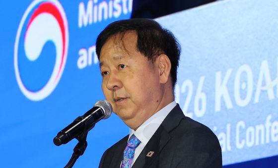 한·아프리카 장관급 경제협력회의서 발언하는 구윤철 부총리
