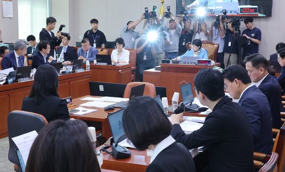 김승원 인사청문 증인 채택의 건 논의 위해 열린 법사위