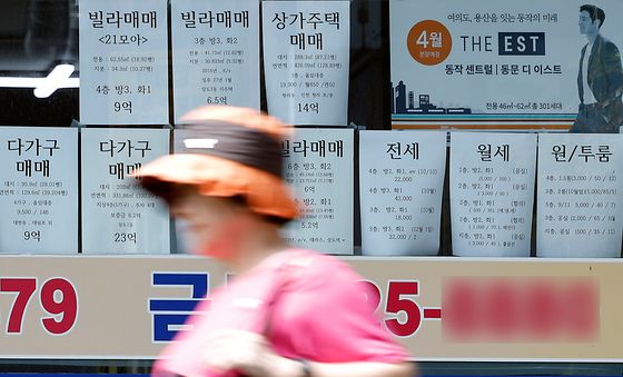 금리 인상에 전세값도 영향