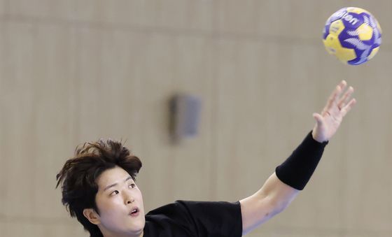 아겜 앞두고 맹훈련 하는 류은희