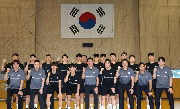 핸드볼 남자 대표팀, AG 금메달을 위해