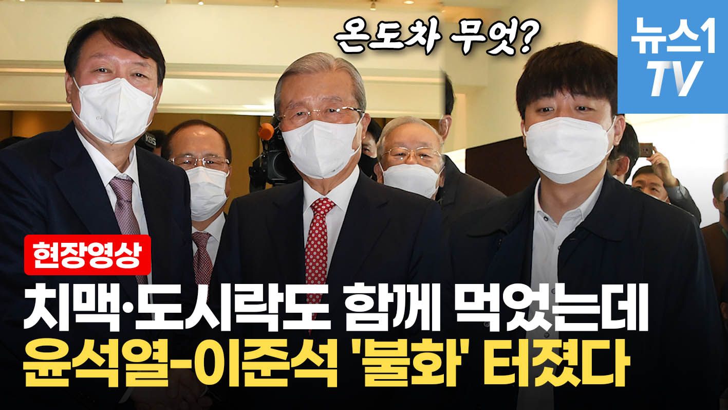 연관비디오 - 치맥·도시락 함께 먹었던 윤석열-이준석…당직 놓고 '불화'