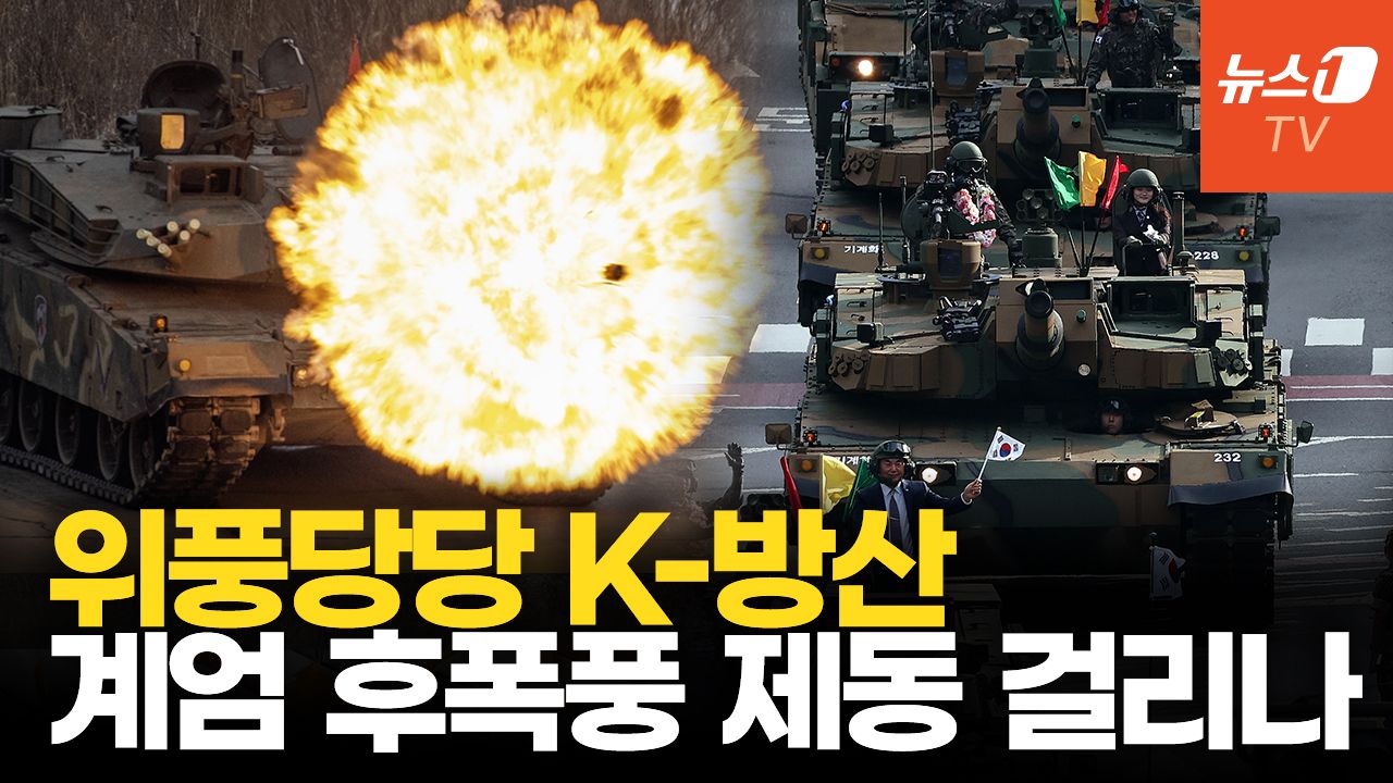 연관비디오 - 계엄 사태 K-방산 발목 잡나…K2전차 수출 계약 안갯속