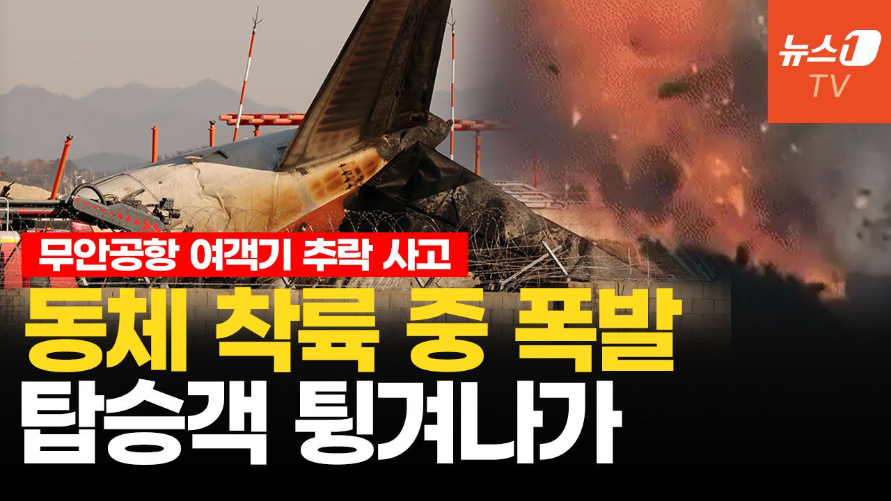 연관비디오 - "담장 충돌 후 폭발, 기체 밖으로 승객들 쏟아져"...무안공항 여객기 탑승자 대부분 사망 추정