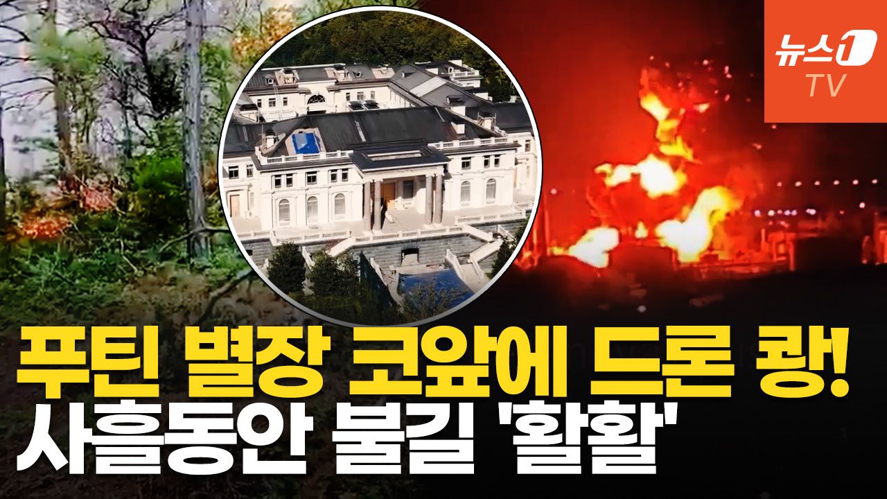 연관비디오 - 우크라, 초호화 '푸틴 궁전' 근처 드론 공격…흑해 정유시설도 때렸다