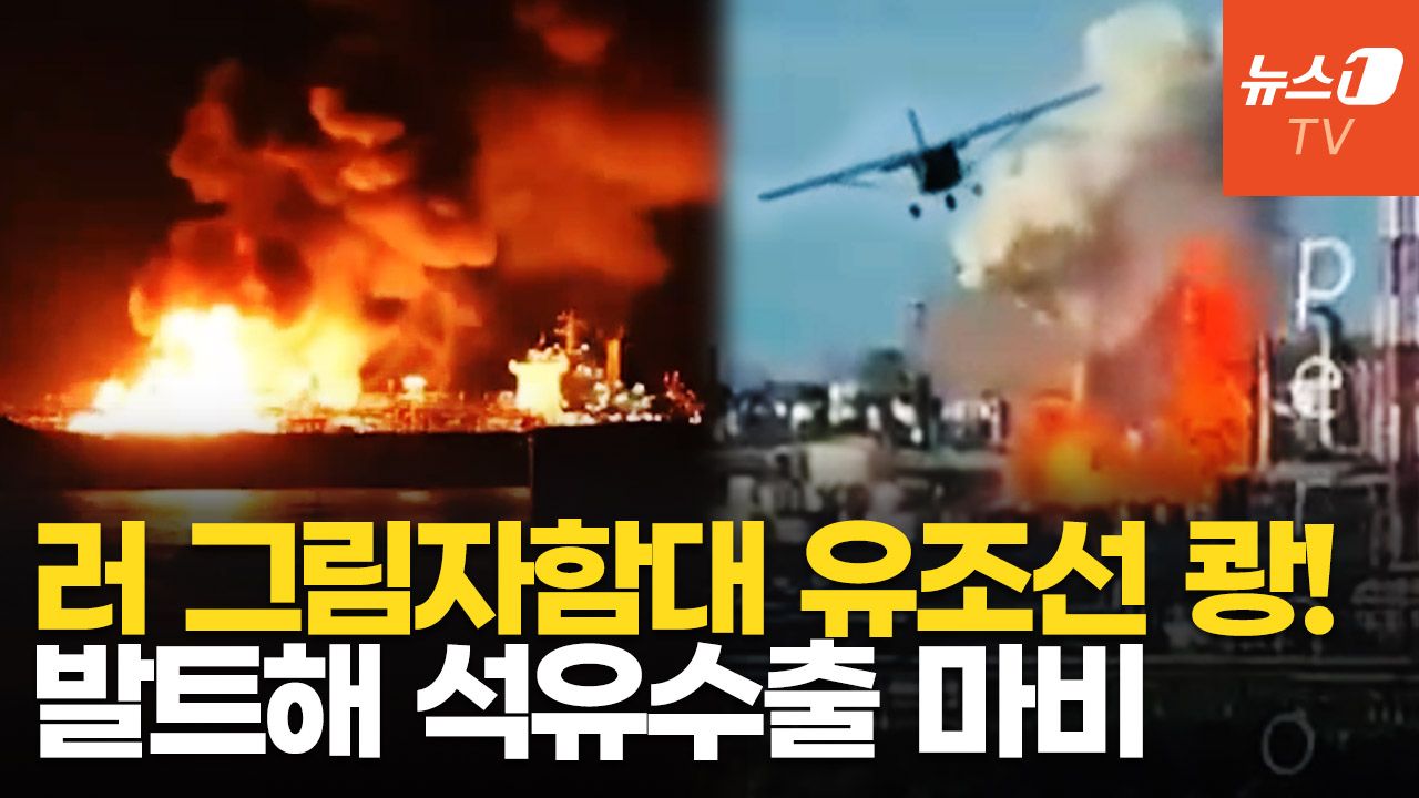연관비디오 - 원유 밀수출 '그림자 함대' 길목 차단…우크라 드론, 러 정유시설 연쇄 타격