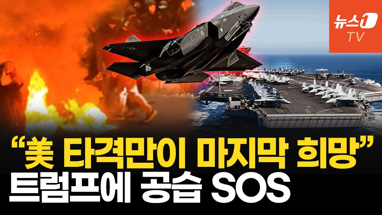 연관비디오 - 이란 시위대 “미국만이 마지막 희망”…F-35 실은 링컨 항모 페르시아만으로
