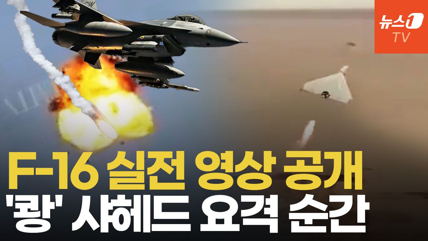 연관비디오 - F-16 기관포로 러 드론 격추…하늘에서 포착된 격추 순간