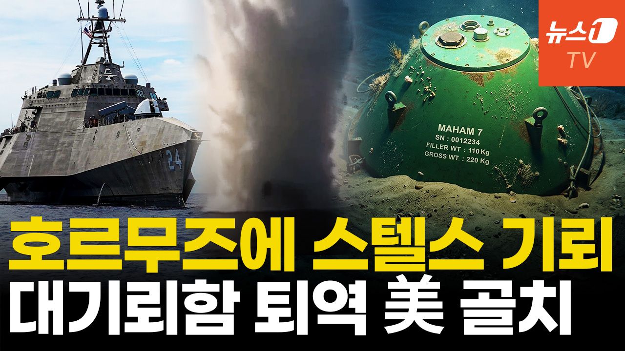 연관비디오 - 이란 기뢰 12개 놓쳤다…'스텔스 기뢰' 호르무즈 해저에