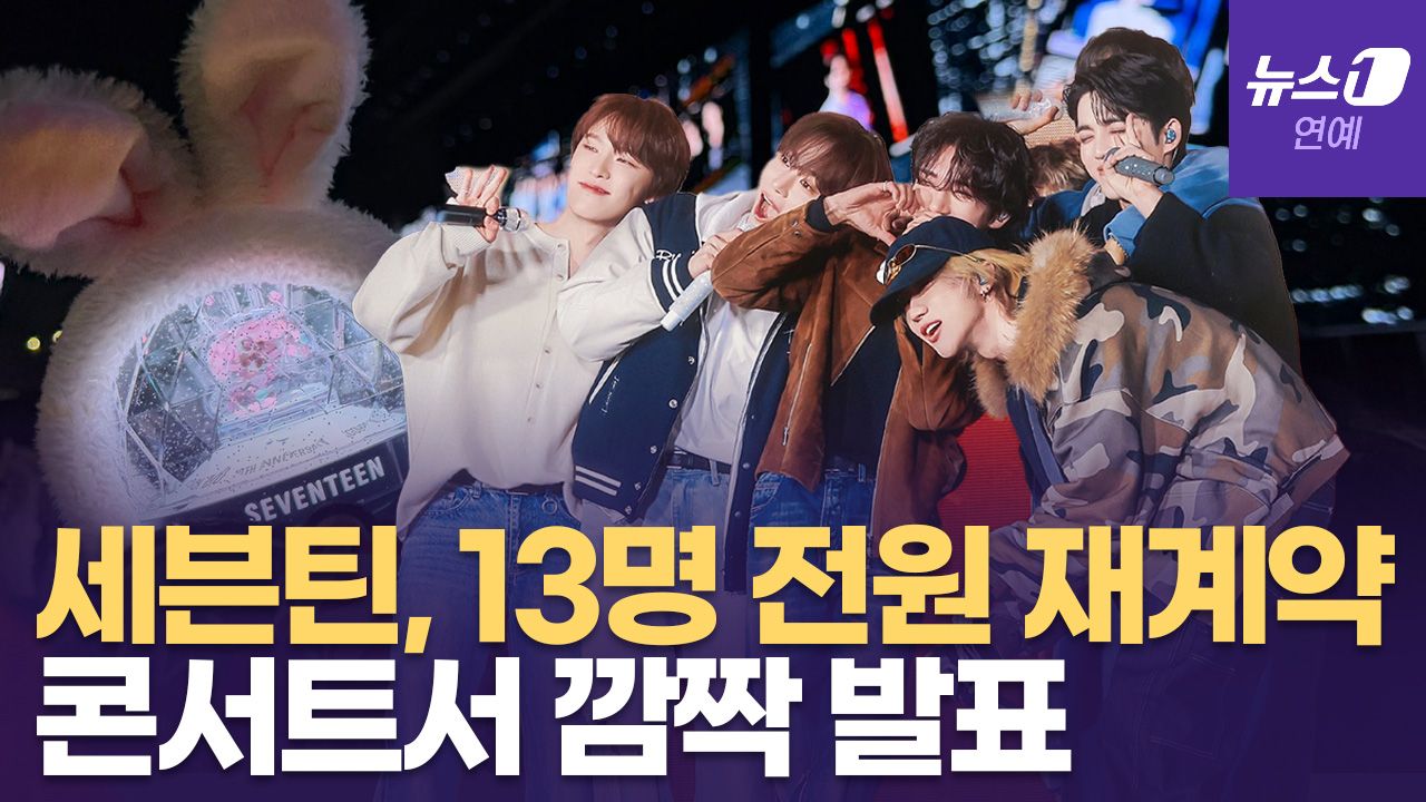 연관비디오 - 세븐틴(SEVENTEEN), 콘서트 중 비가 내리자 일어난 기적