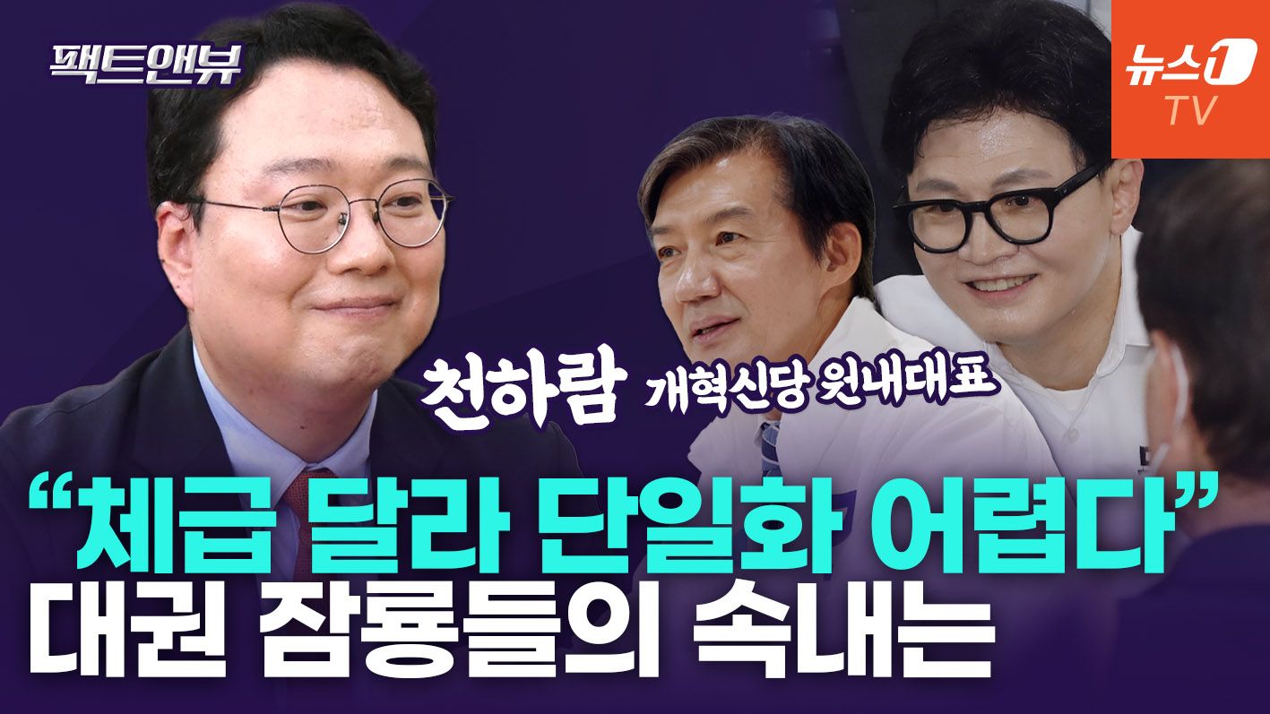 연관비디오 - '용꿈' 한동훈·조국, 단일화 쉽게 못하는 이유…"체급 안 맞아서" [팩트앤뷰 천하람]