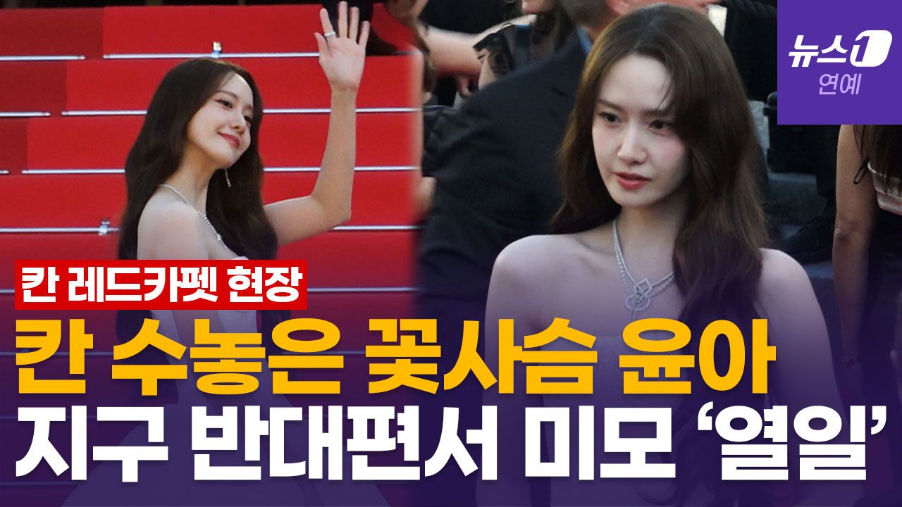 연관비디오 - 칸 레드카펫 등판한 '융프로디테'…윤아, 백조 같은 자태 뽐냈다