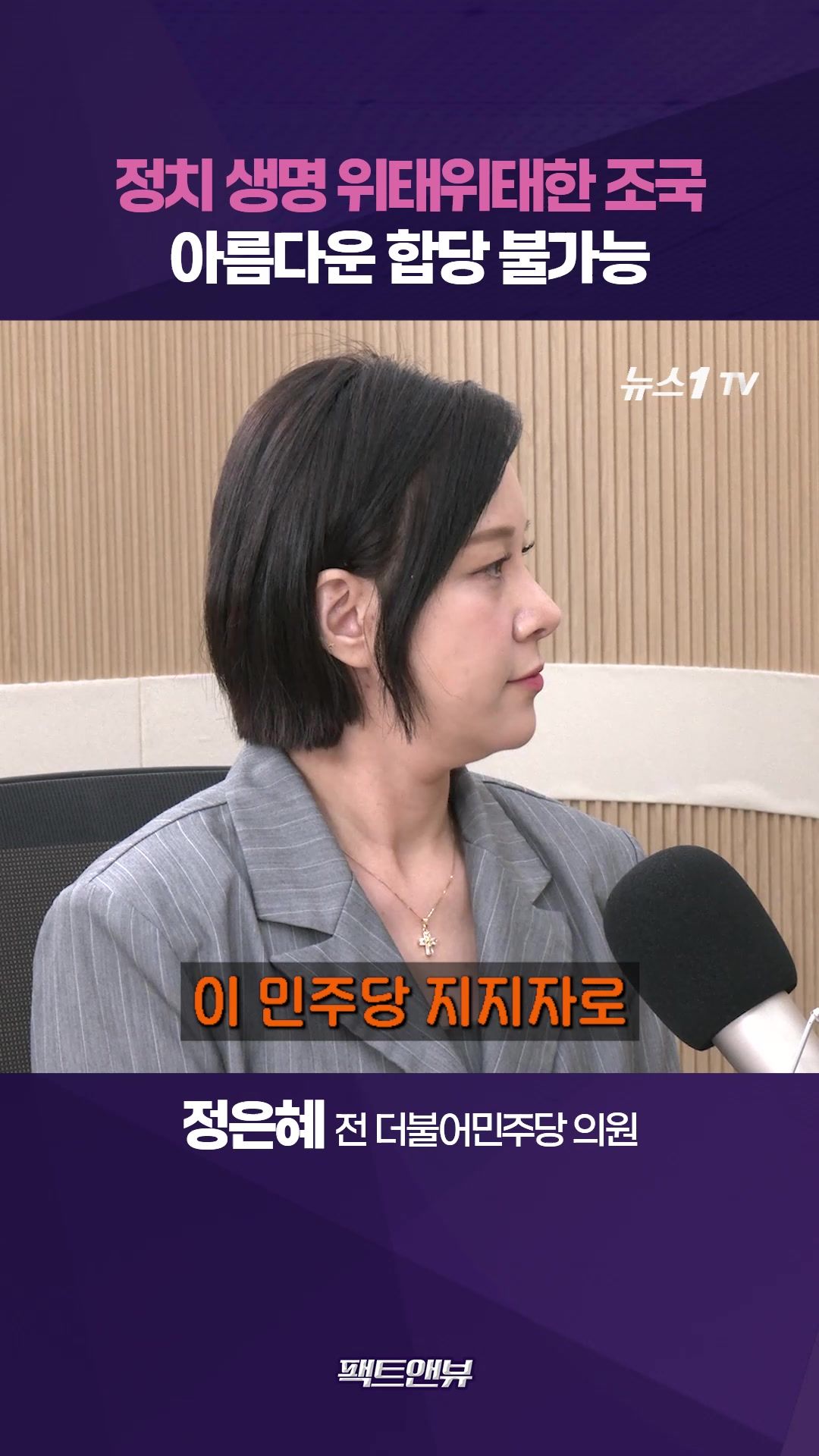 연관비디오 - 정치 생명 위태위태한 조국…아름다운 합당 어려울 것 [팩트앤뷰 정은혜 박민영]