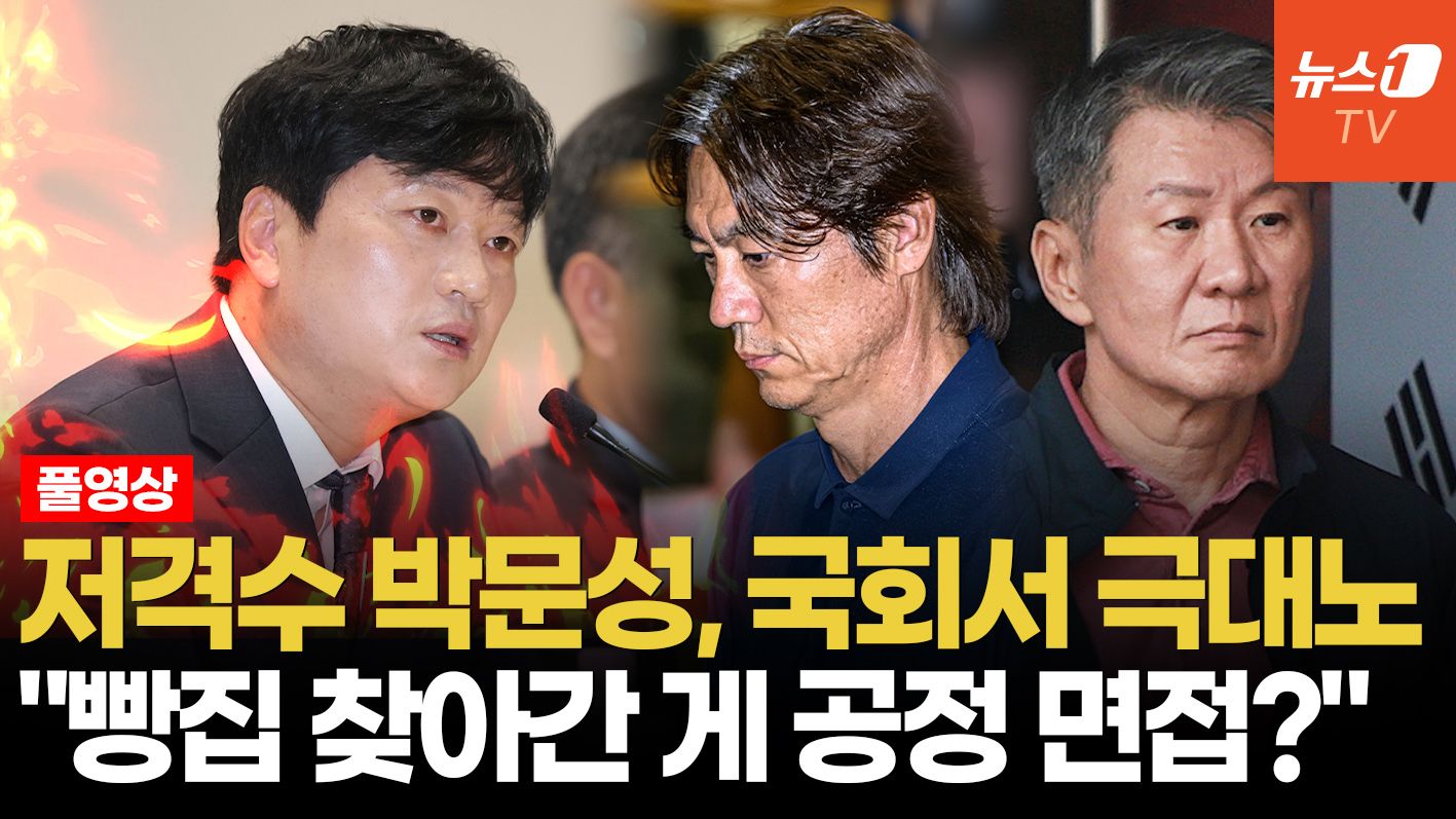 연관비디오 - 박문성 "내가 정몽규였으면 '쇼'라도 했다"…국회 토론회서 극대노