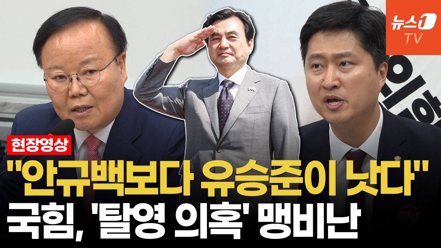 연관비디오 - "유승준 데려와 국방장관 시키면 군가라도 가르쳐"…국힘, 안규백 '탈영의혹' 맹폭