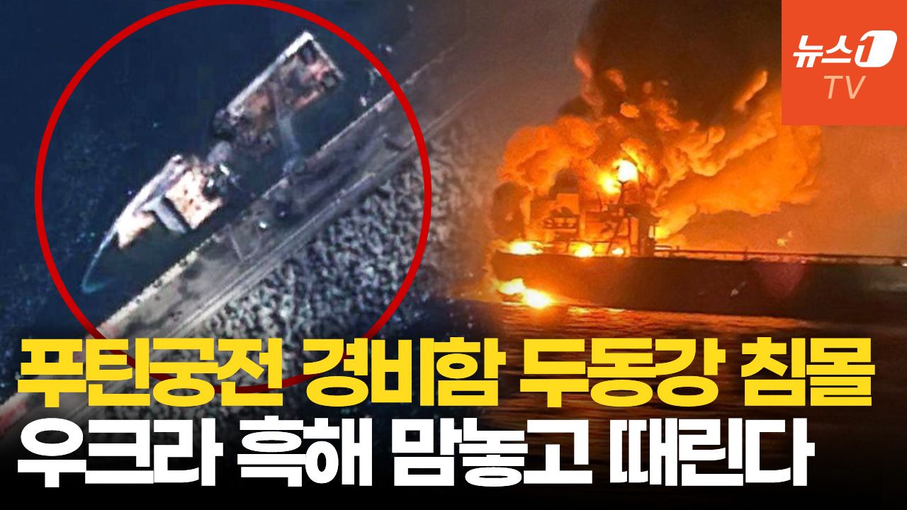 연관비디오 - 우크라 드론에 아조우해 유조선 초토화…‘푸틴 궁전’ 러 경비함도 박살