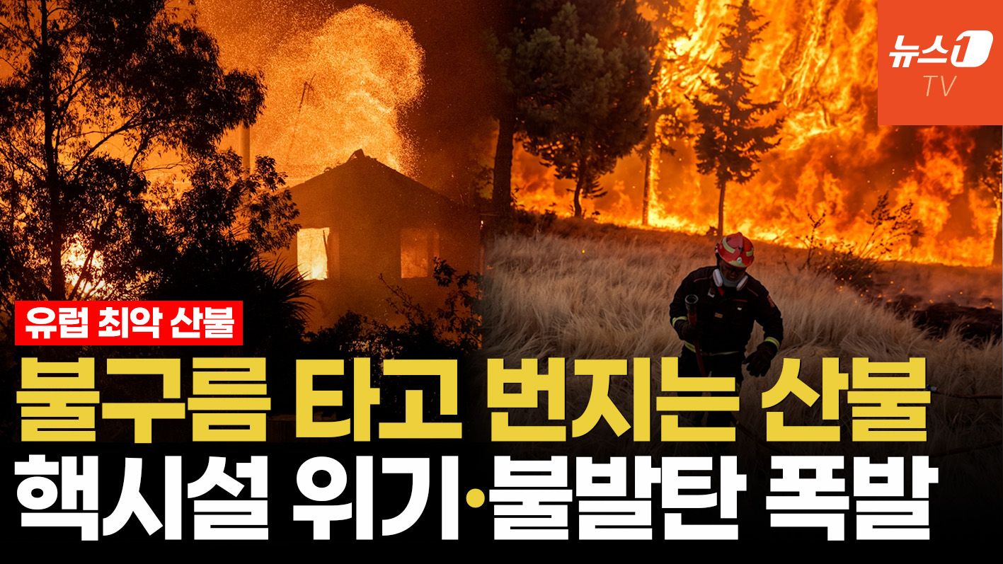 연관비디오 - "2차대전 이후 최대 위기"…초유의 '화재 구름', 지옥불에 갇힌 프랑스·스페인
