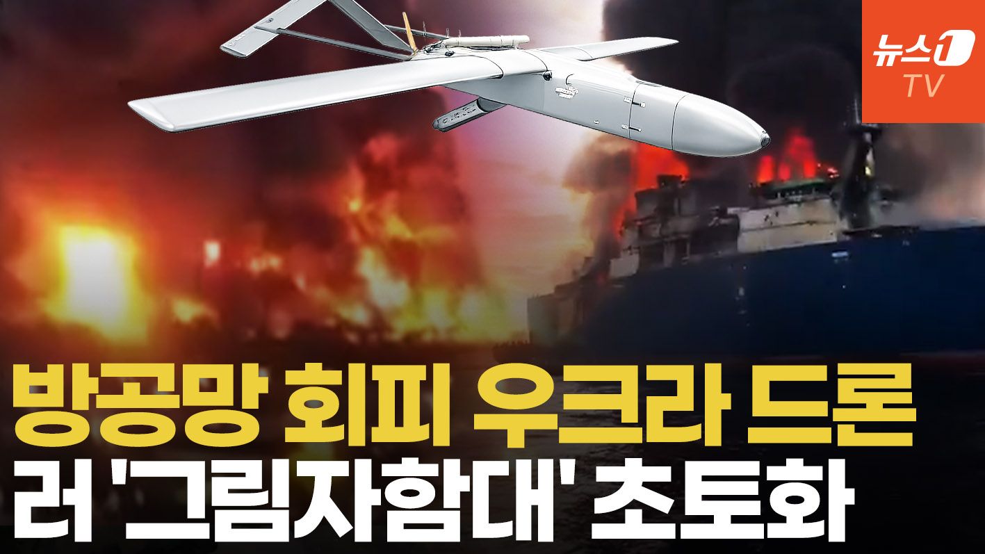 연관비디오 - 러 '그림자 함대' 218척 줄줄이 쾅!…방공 미사일 피하는 우크라 드론 포착
