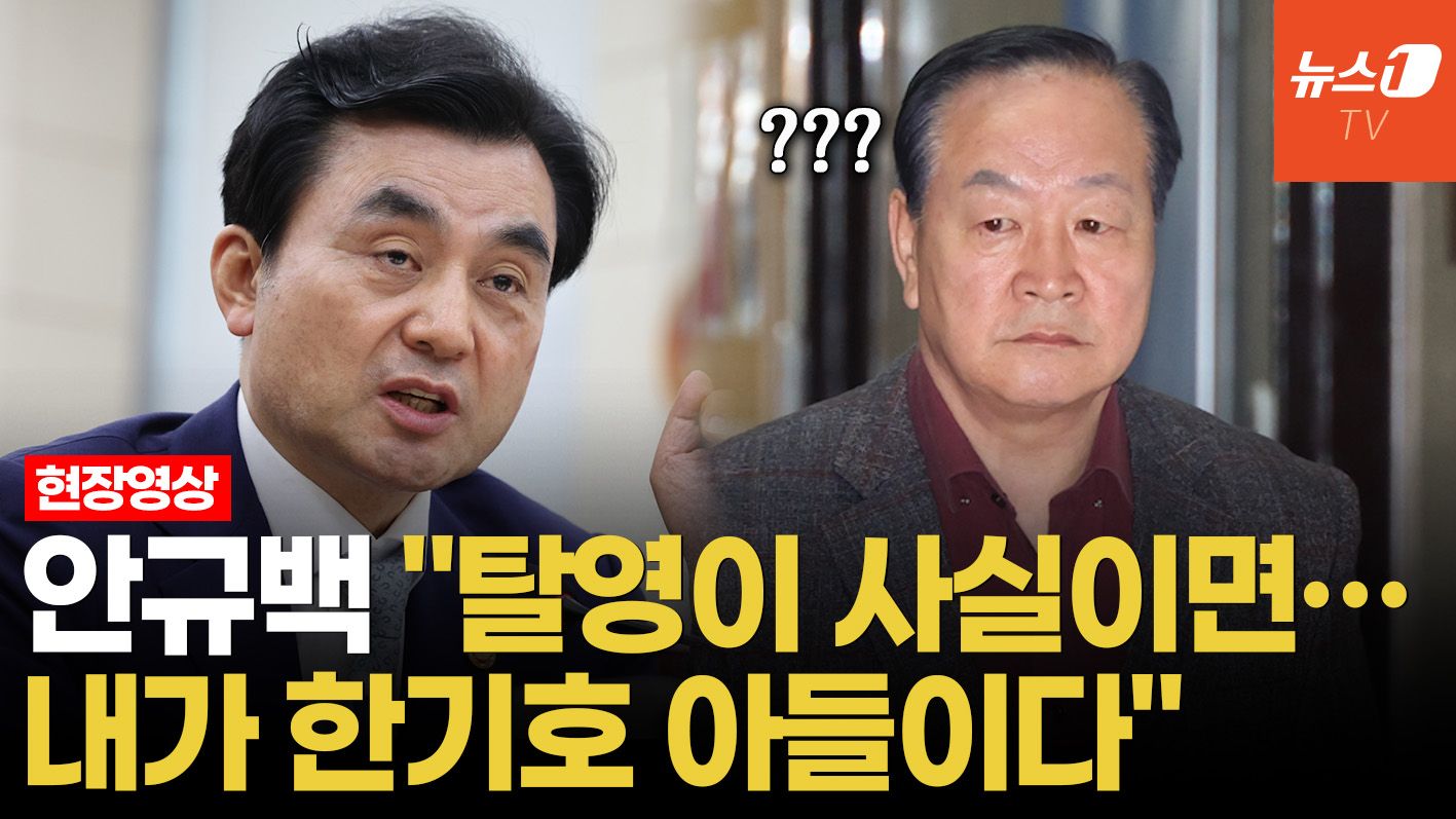 연관비디오 - '탈영 의혹' 추궁하자…안규백 "하늘을 우러러 한 점 부끄러움 없다"
