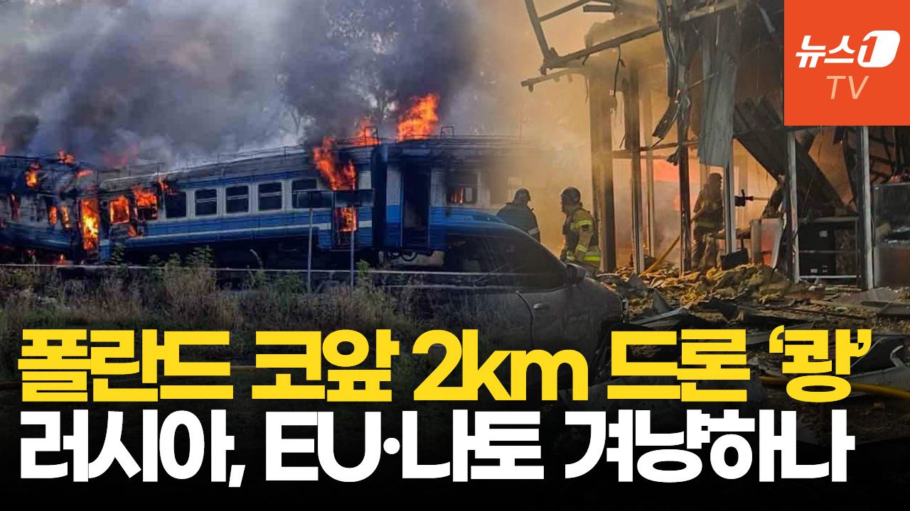 연관비디오 - 러시아 드론, 폴란드 인근 우크라 철도 공격…英·스웨덴 전 총리 노렸나