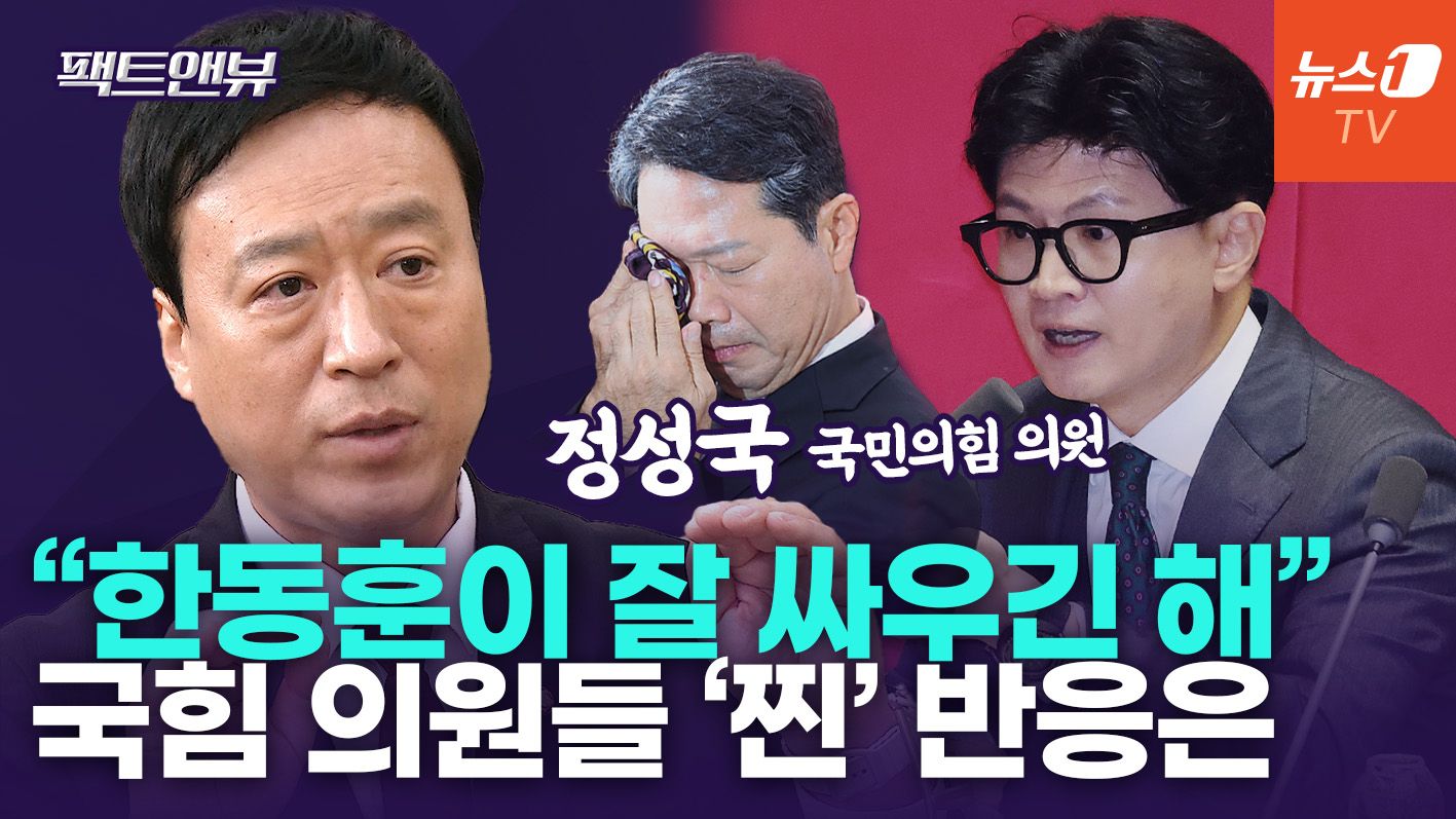 연관비디오 - "국힘 내부서 '한동훈 잘 싸운다' 평가…분열 아쉬워하기도" [팩트앤뷰 정성국]