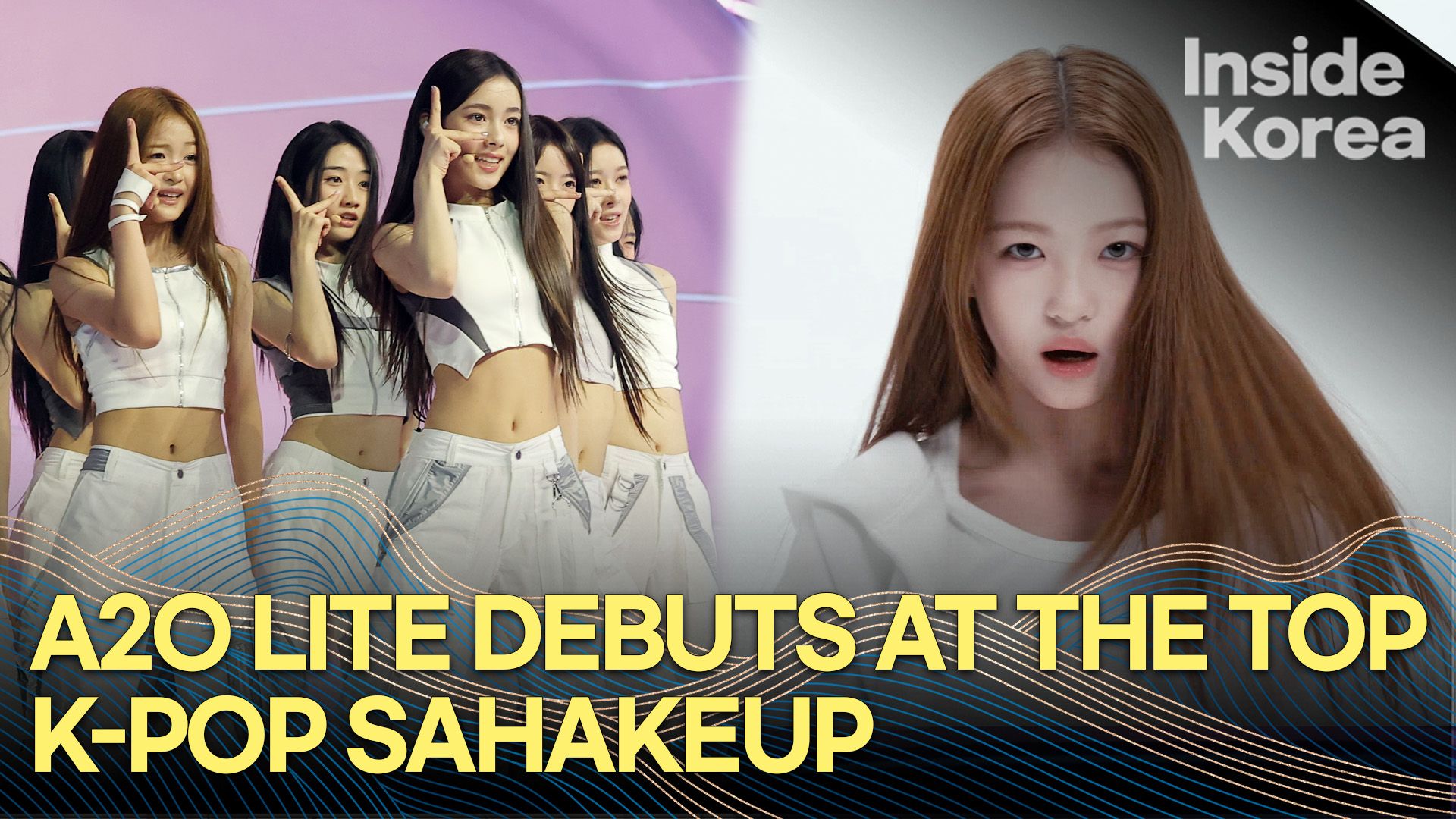 연관비디오 - A2O Lite tops Music chart : The beginning of a new K-pop era