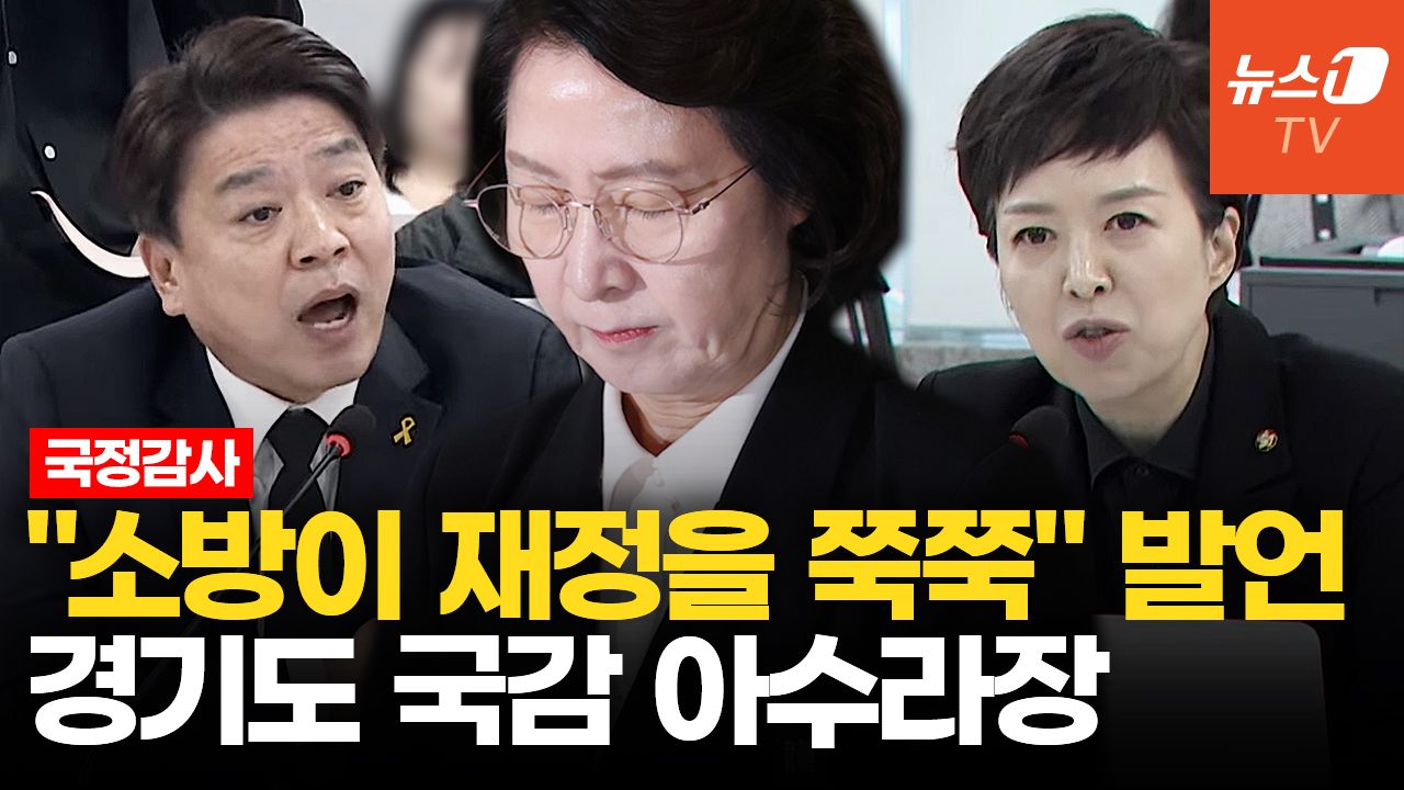 연관비디오 - "소방이 재정을 쭉쭉 빨아먹어"…與 '추미애 옹호'에 국감 파행