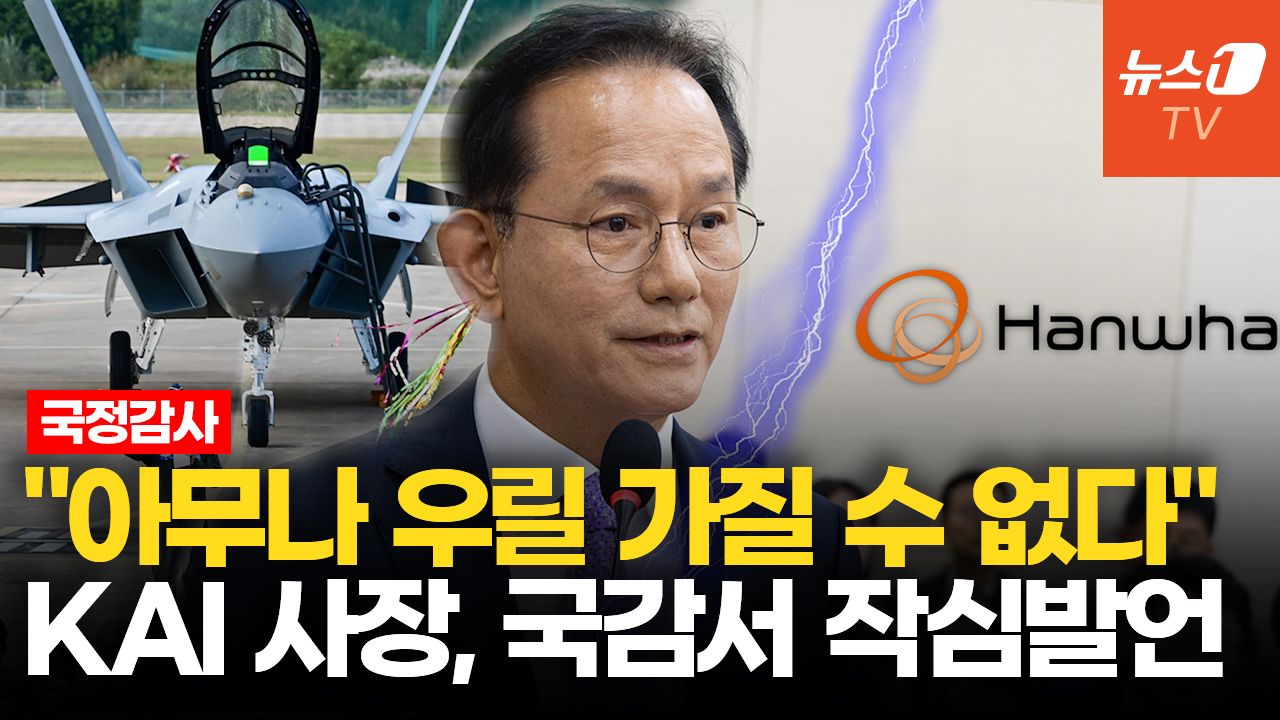연관비디오 - 한국항공우주산업(KAI) '민영화 논란'…국감서 마주한 최대주주와 KAI 사장