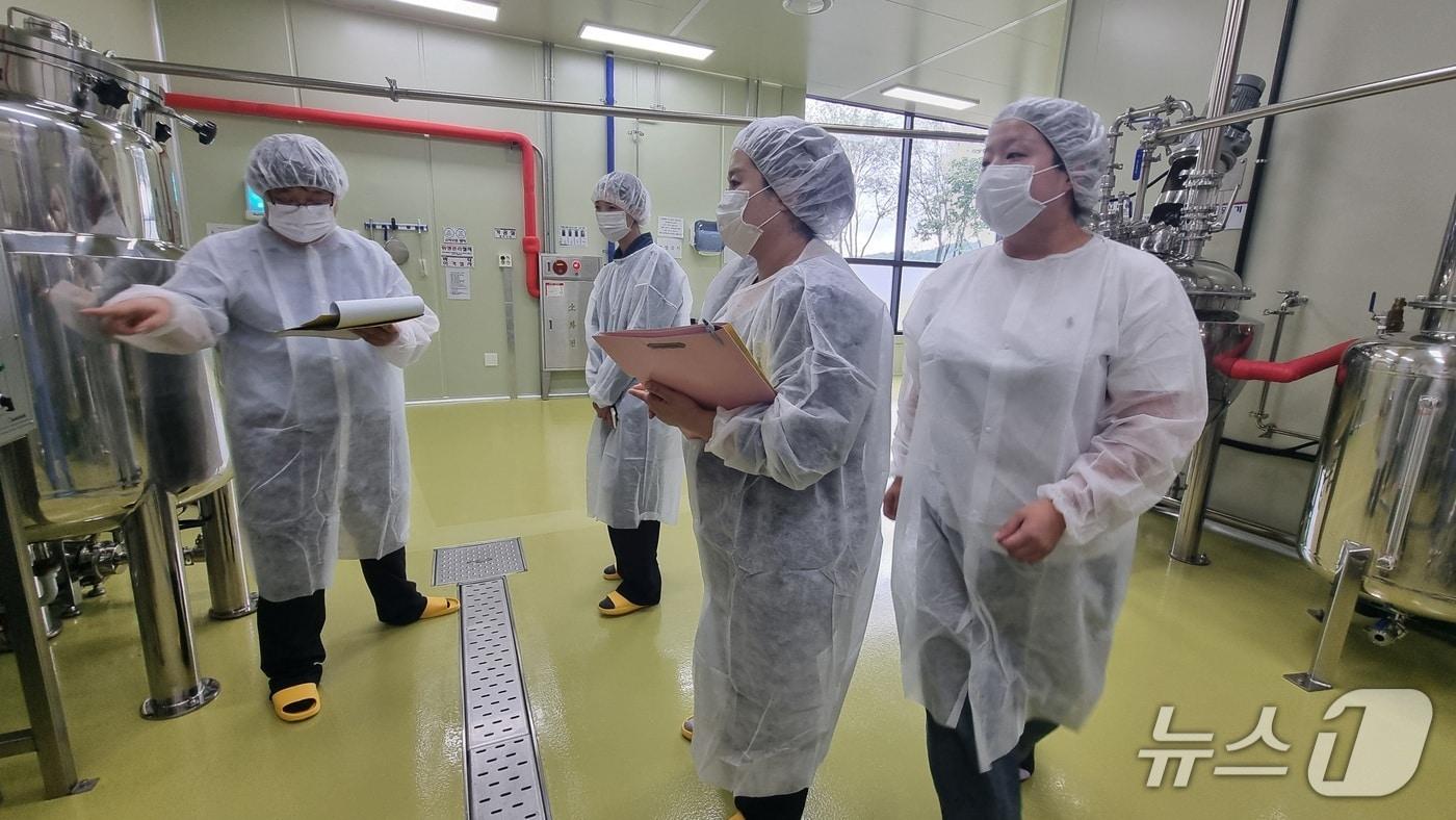 전북 순창 제2농산물종합가공센터 내부 모습.(순창군 제공. 재판매 및 DB금지)/뉴스1