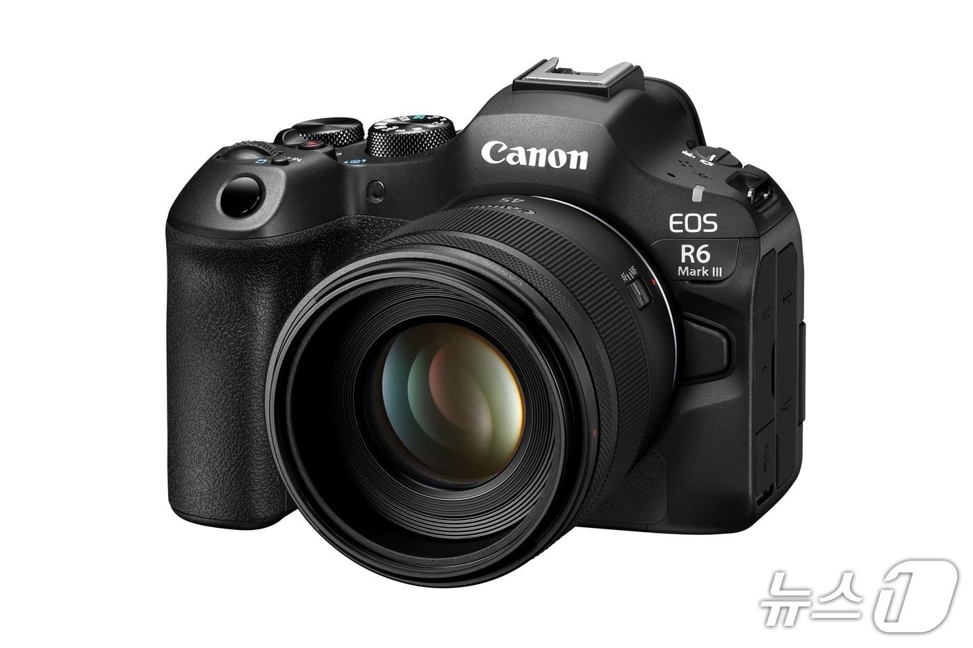 캐논코리아 풀프레임 미러리스 EOS R6 Mark III(캐논코리아 제공)