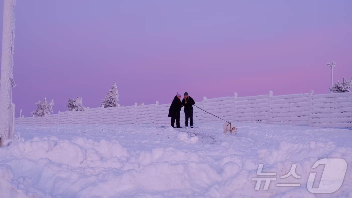 핀란드 라플란드 레비ⓒ News1 윤슬빈 관광전문기자