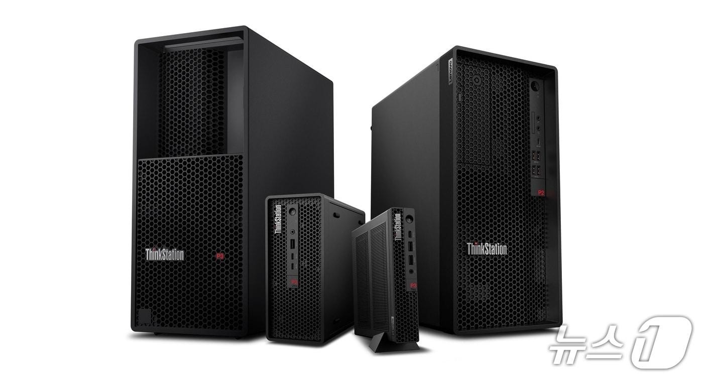 레노버 씽크스테이션 P3·P2 라인업(한국레노버 제공)