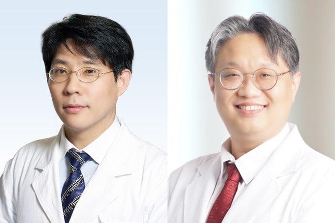 본문 이미지 - 최병윤 분당서울대병원 이비인후과 교수(왼쪽)와 최준 고대안산병원 이비인후과 교수.(분당서울대병원 제공)