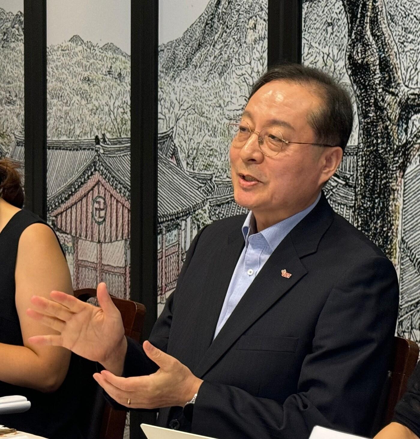 본문 이미지 - 강대임 과학기술연합대학원대학교(UST) 총장.(UST 제공)