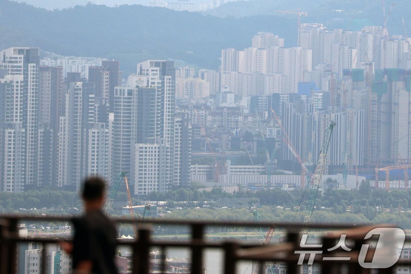 서울시내 아파트 단지 .(자료사진)/뉴스1 ⓒ News1 황기선 기자