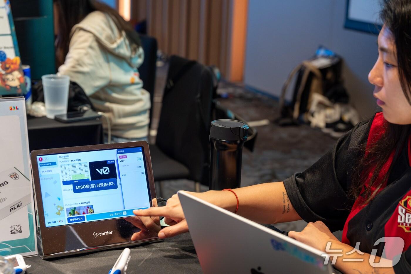 티오더, '2025 GS 해커톤'에 태블릿 기반 서비스로 행사 지원(티오더 제공)