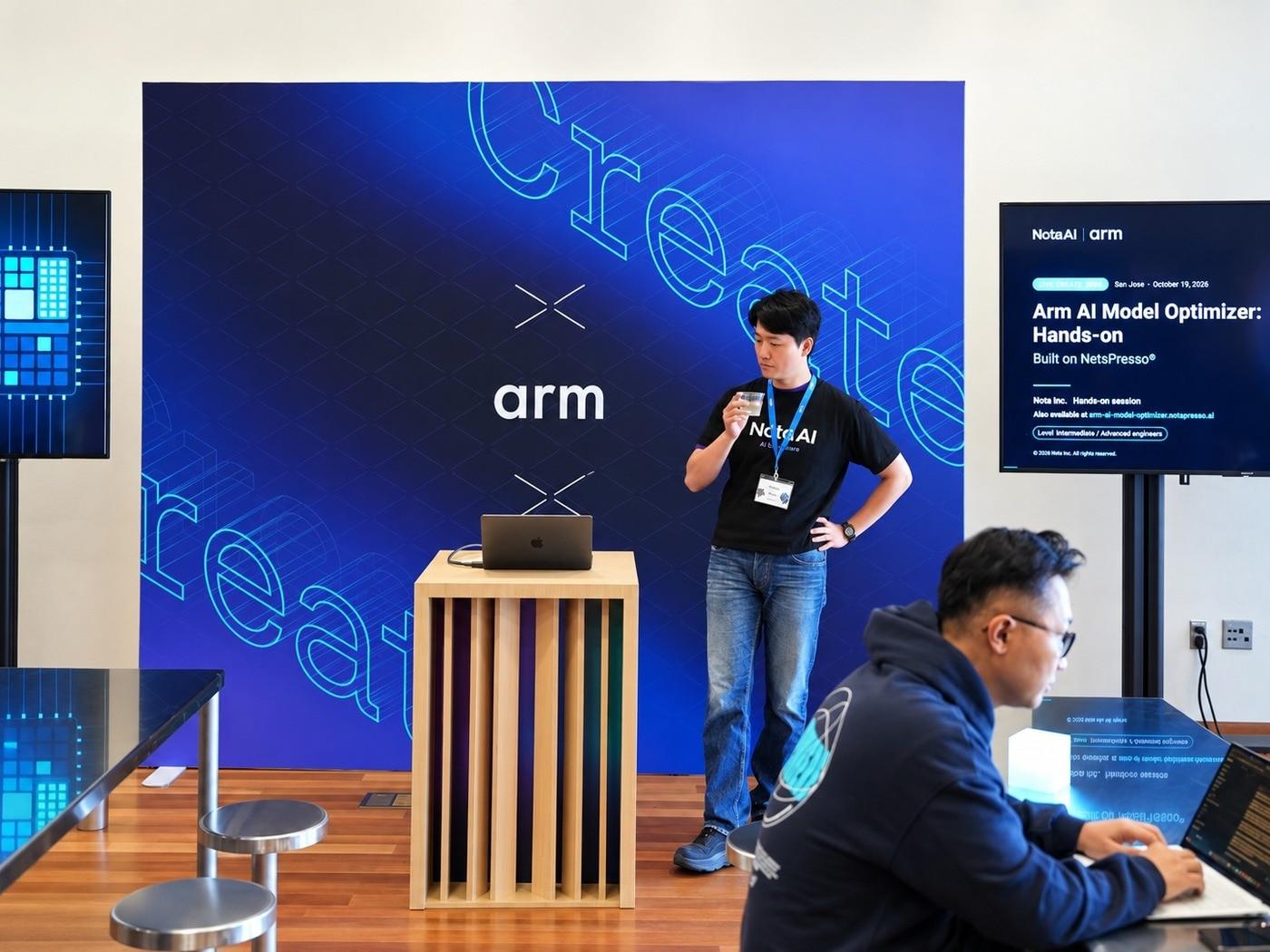 본문 이미지 - 노타 Arm Create 2026 핸즈온 세션(노타 제공)