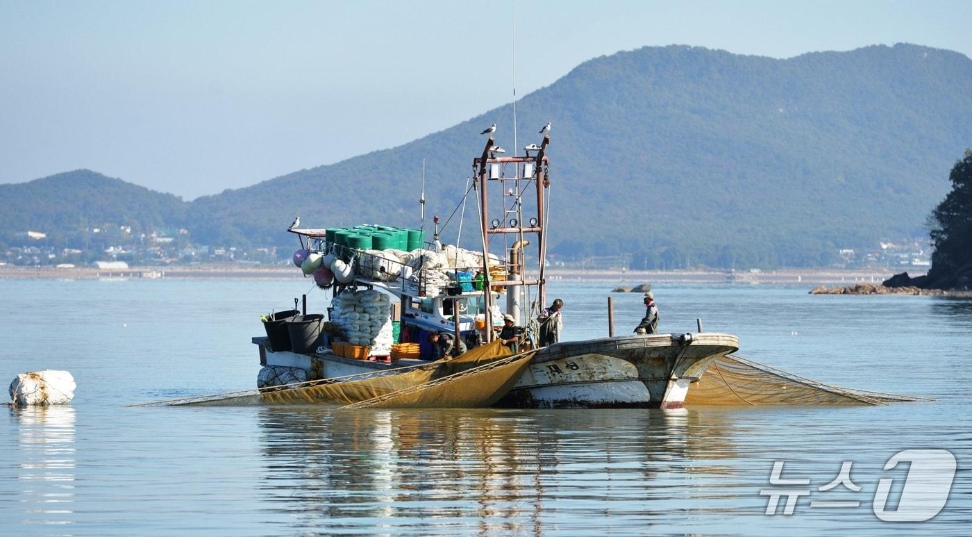 본문 이미지 - 강화 새우잡이 어선(강화군 제공)(사진은 기사 내용과 관련 없음)