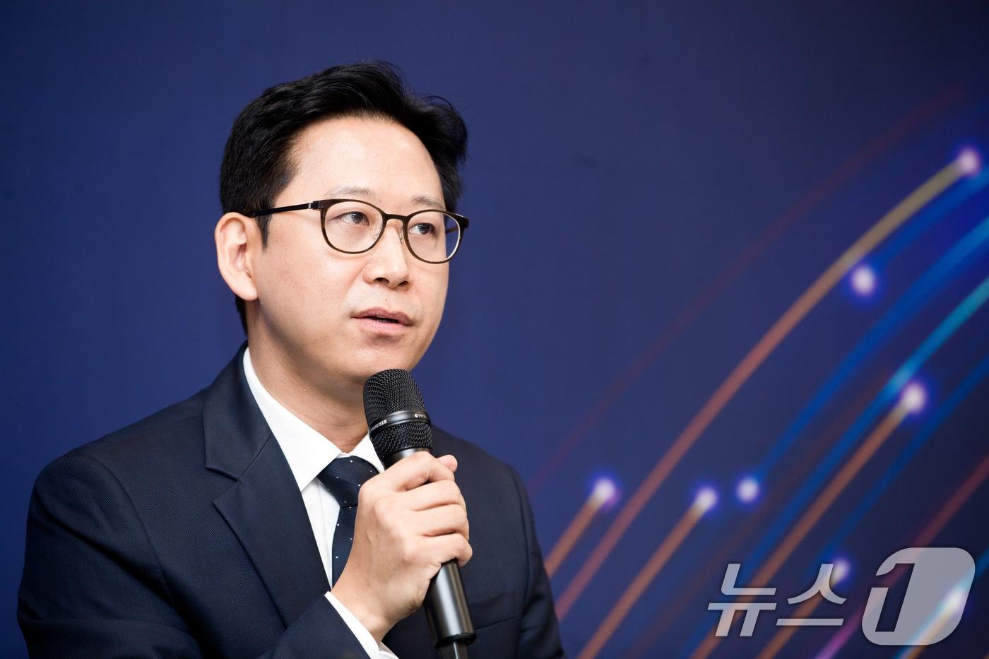 본문 이미지 - 배경훈 부총리 겸 과학기술정보통신부 장관이 20일 오전 세종특별자치시 정부세종청사에서 열린 '과학기술정보통신부 기자간담회'에서 취임 1주년 소회를 밝히고 있다. (과학기술정보통신부 제공. 재판매 및 DB금지) 2026.7.20 ⓒ 뉴스1