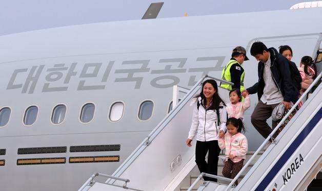 ‘사막의 빛’ 작전 완료… 중동 체류 한국인 204명 귀국