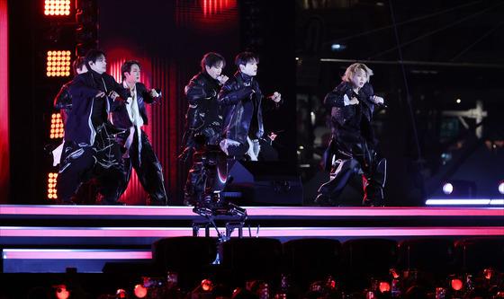 BTS '화려한 컴백 공연'